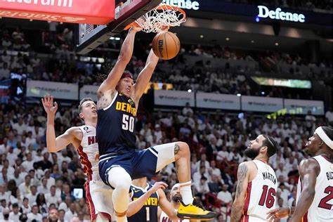 nuggets last game|Aaron Gordon's game.